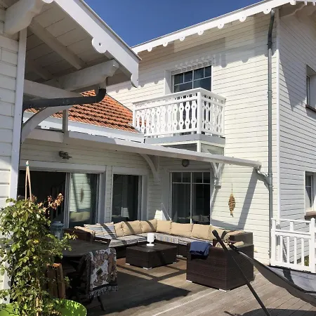 Boisee Avec Piscine Et Jardin, Proche Commerces Et Plage, Wifi Inclus A - Fr-1-374-55 * Аркашон