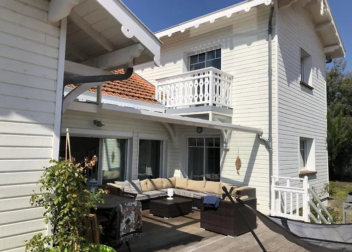 Boisee Avec Piscine Et Jardin, Proche Commerces Et Plage, Wifi Inclus A - Fr-1-374-55 * Arcachon