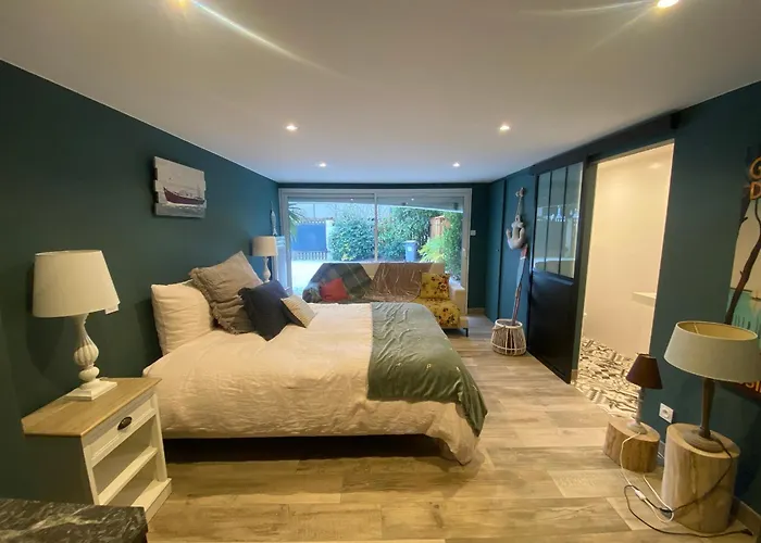 Villa Boisee Avec Piscine Et Jardin, Proche Commerces Et Plage, Wifi Inclus A - Fr-1-374-55 Arcachon